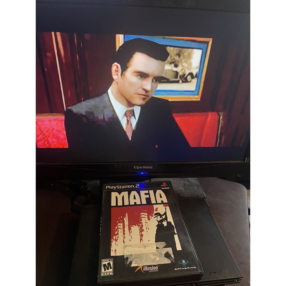 MAFIA Sony PlayStation 2 PS2 2004 Complete with Manual TESTED No Map